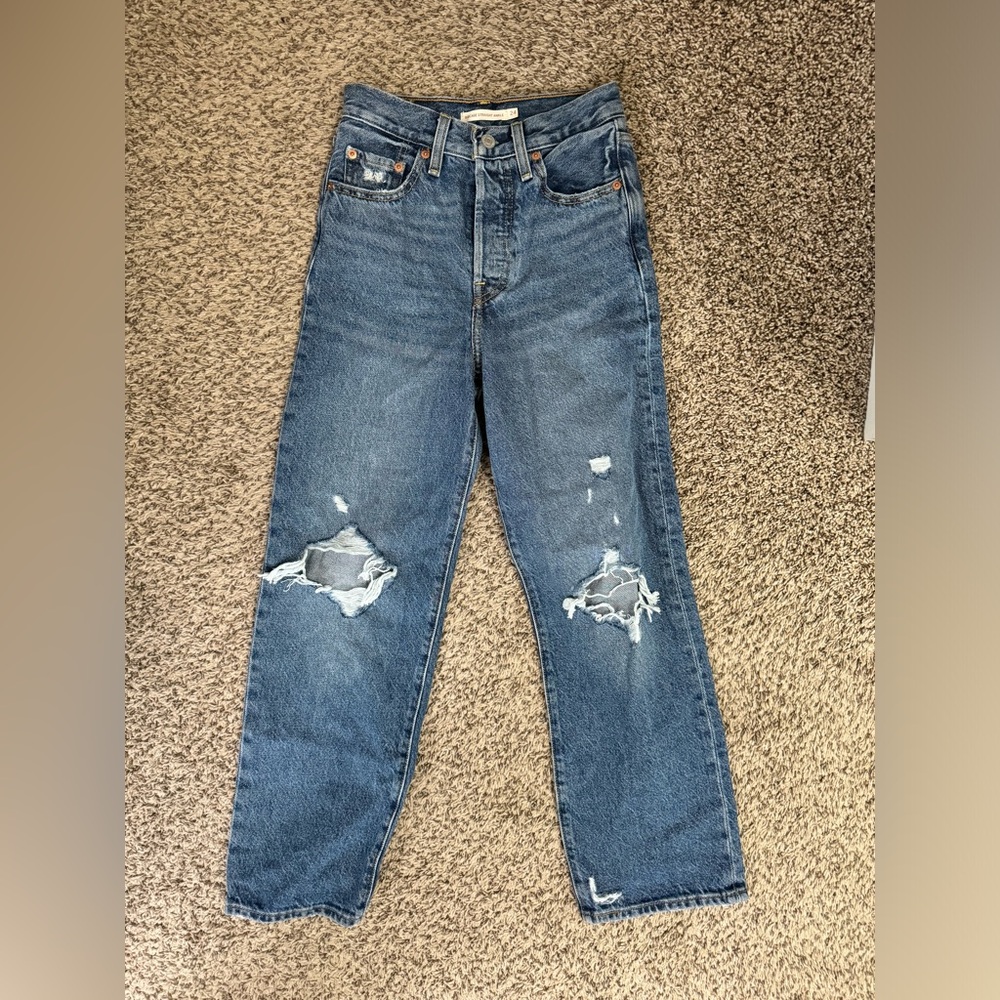 Levi’s Ribcage Straight Ankle